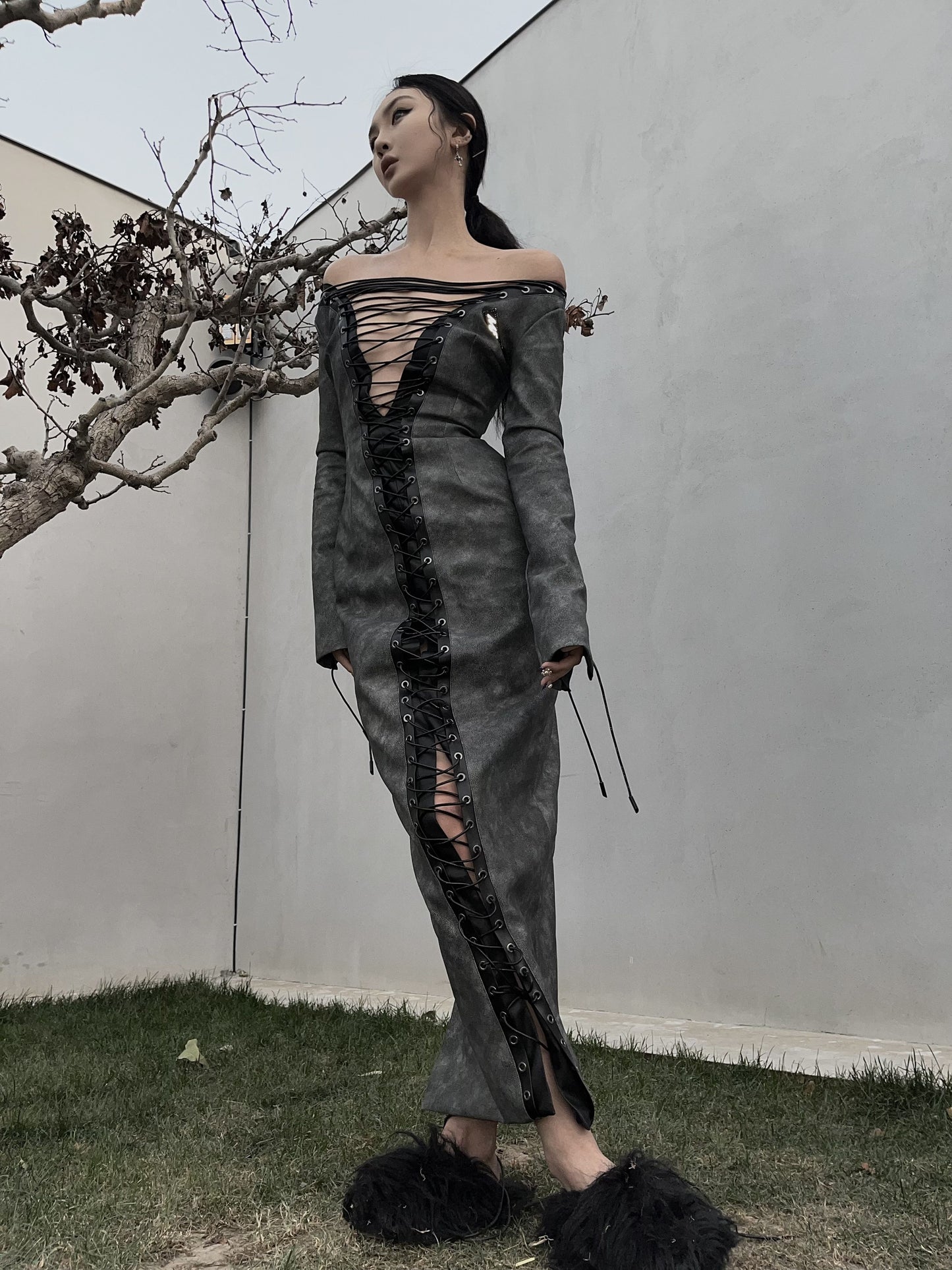 Bandage Dark Dress