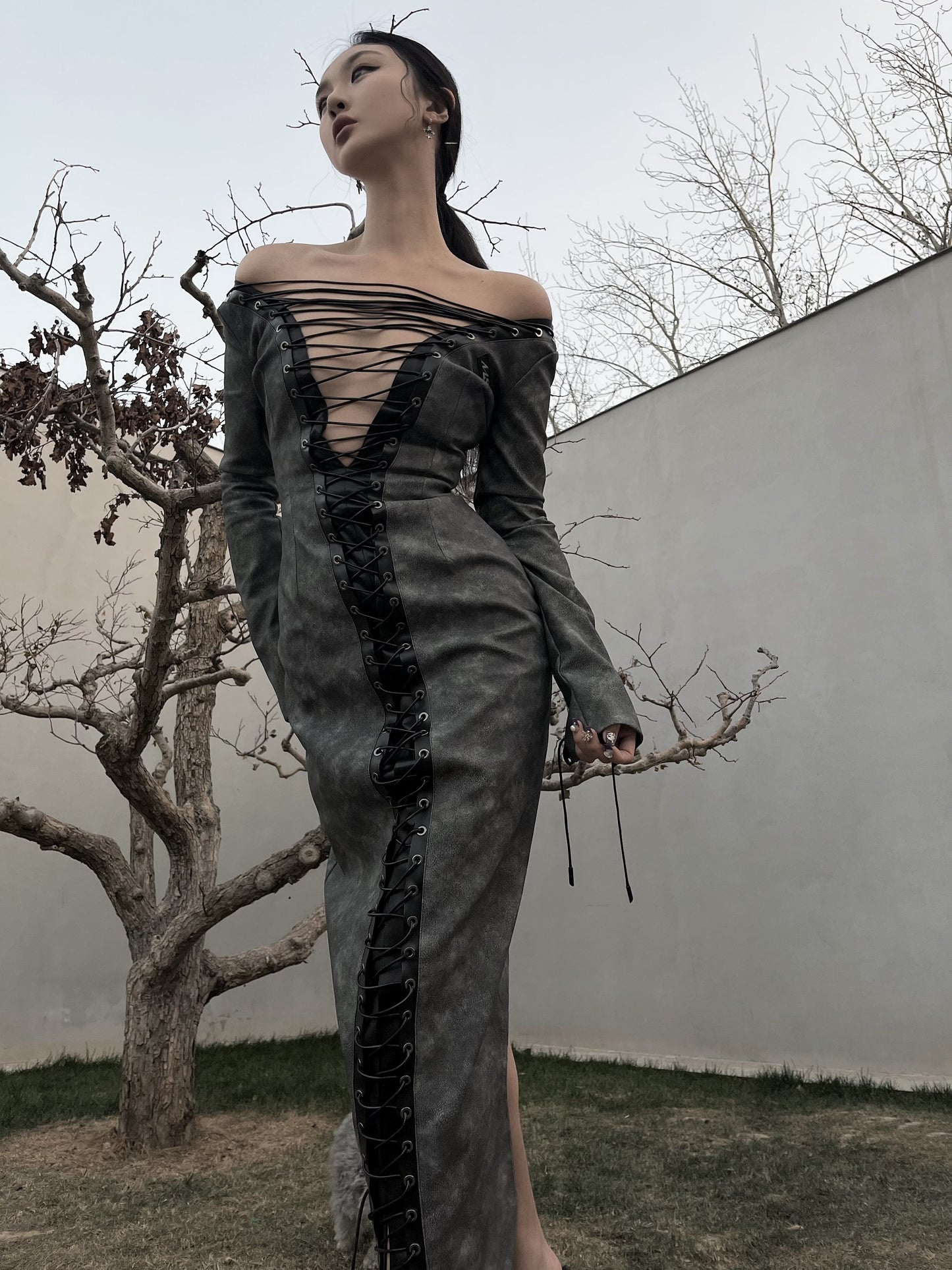 Bandage Dark Dress