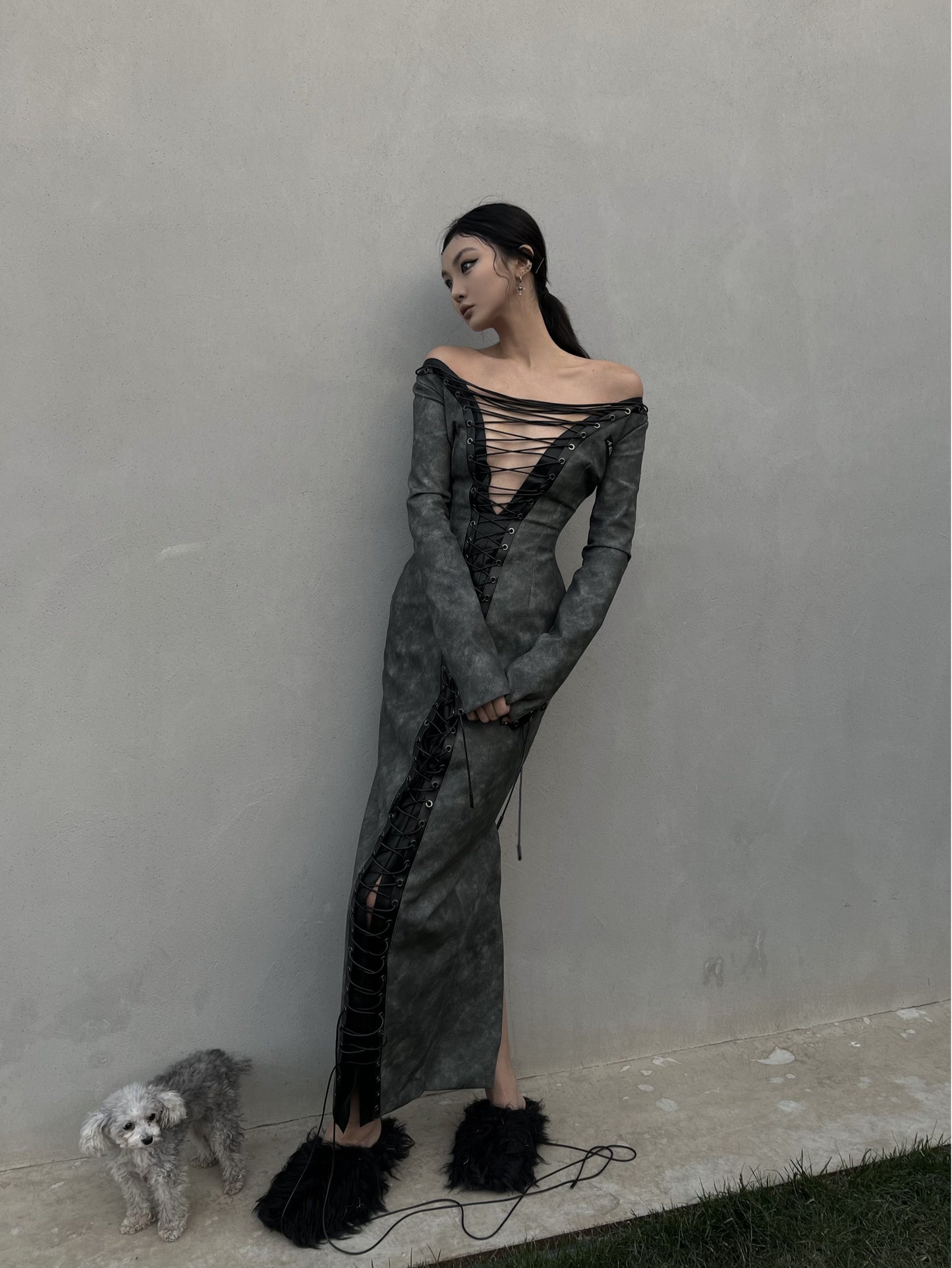 Bandage Dark Dress