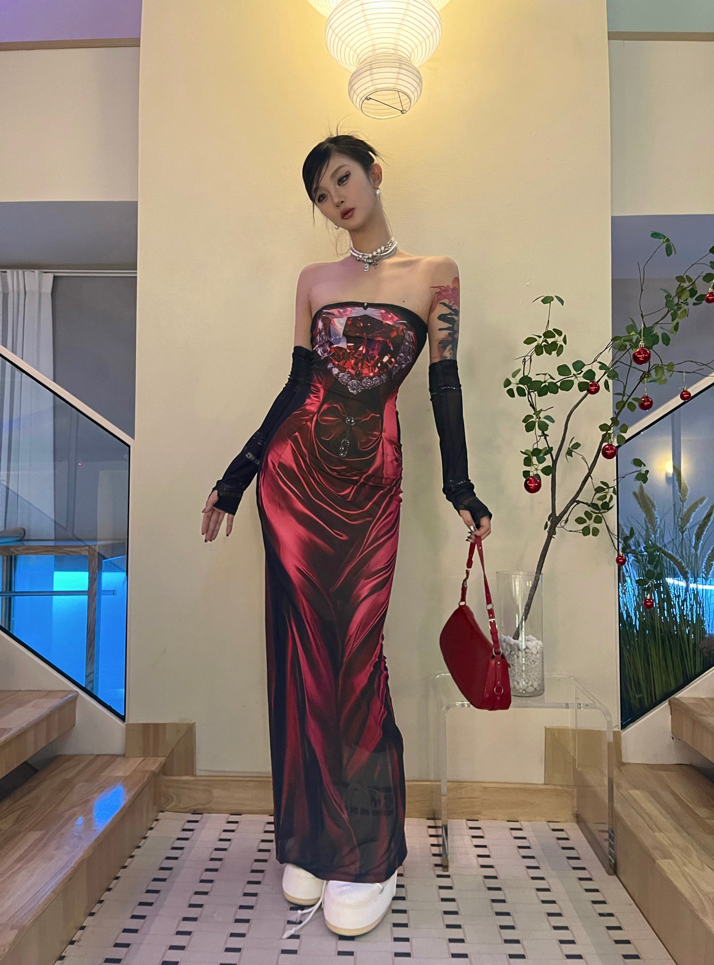 Red Diamond Dress