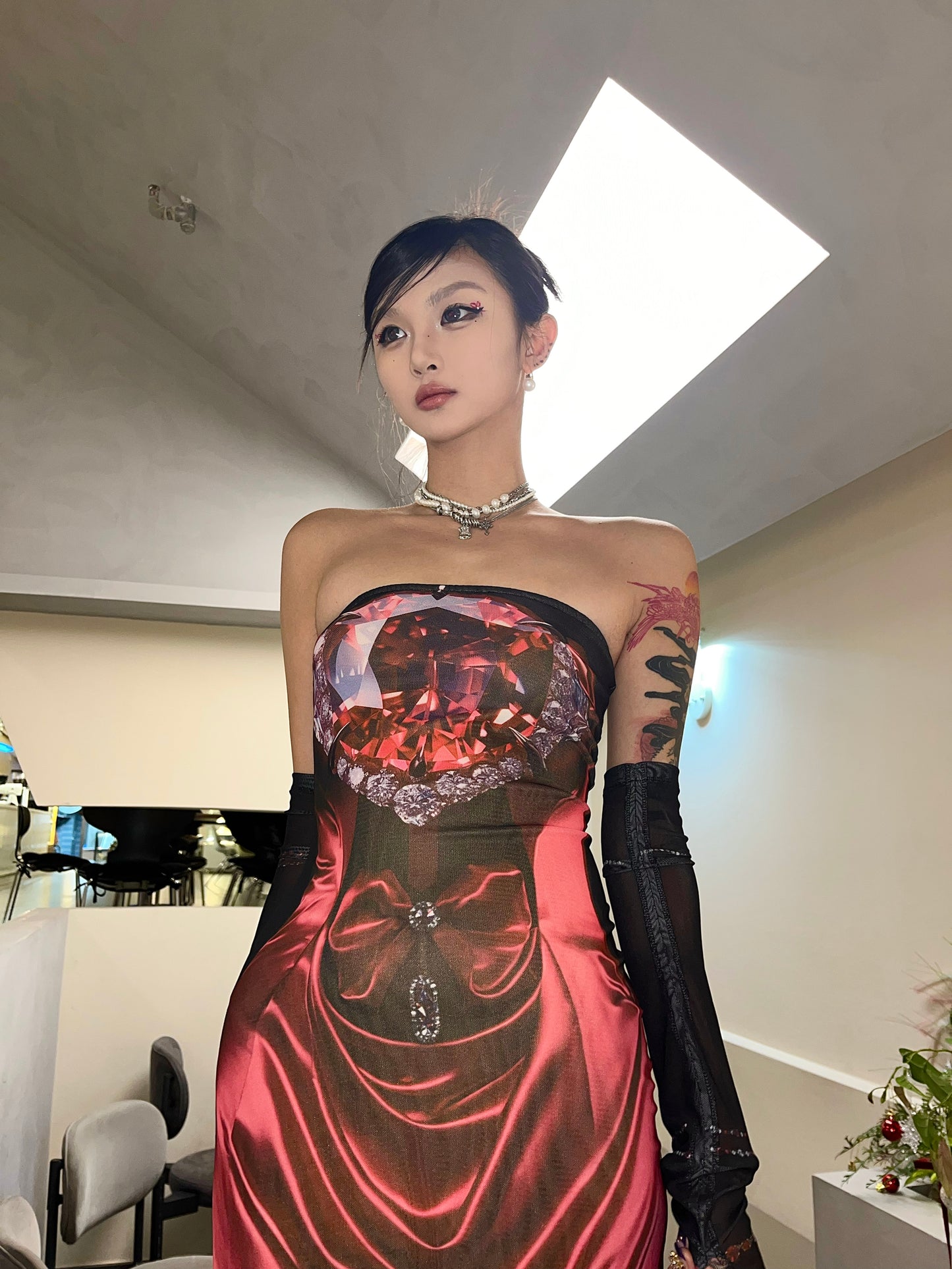 Red Diamond Dress