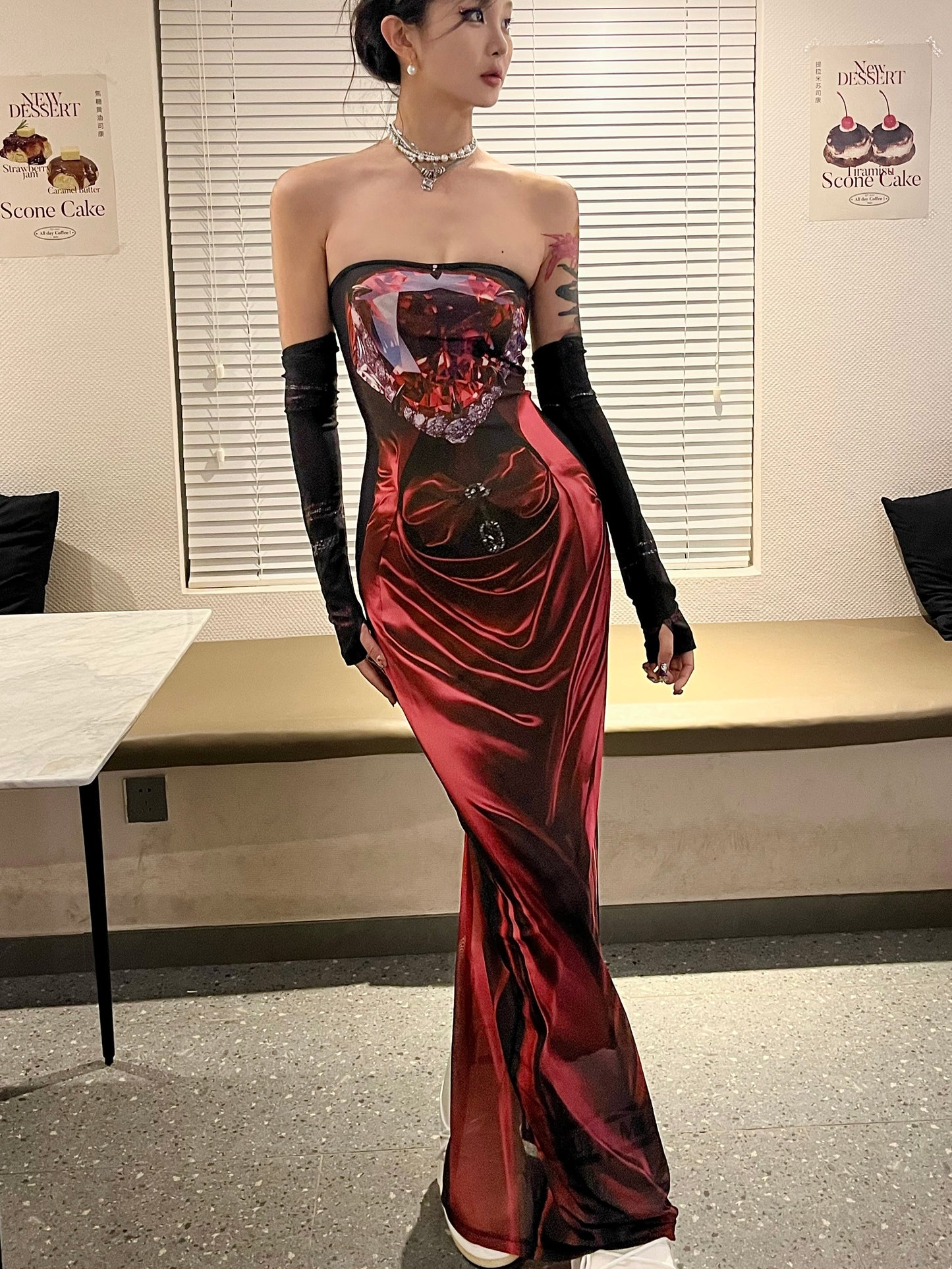 Red Diamond Dress