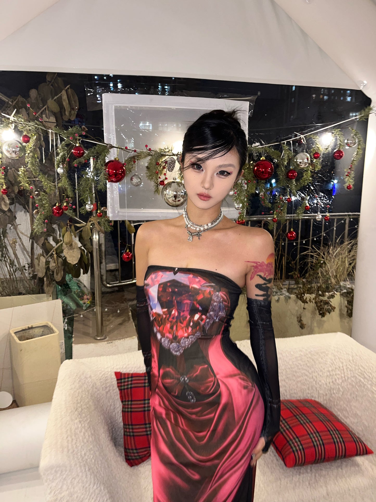 Red Diamond Dress