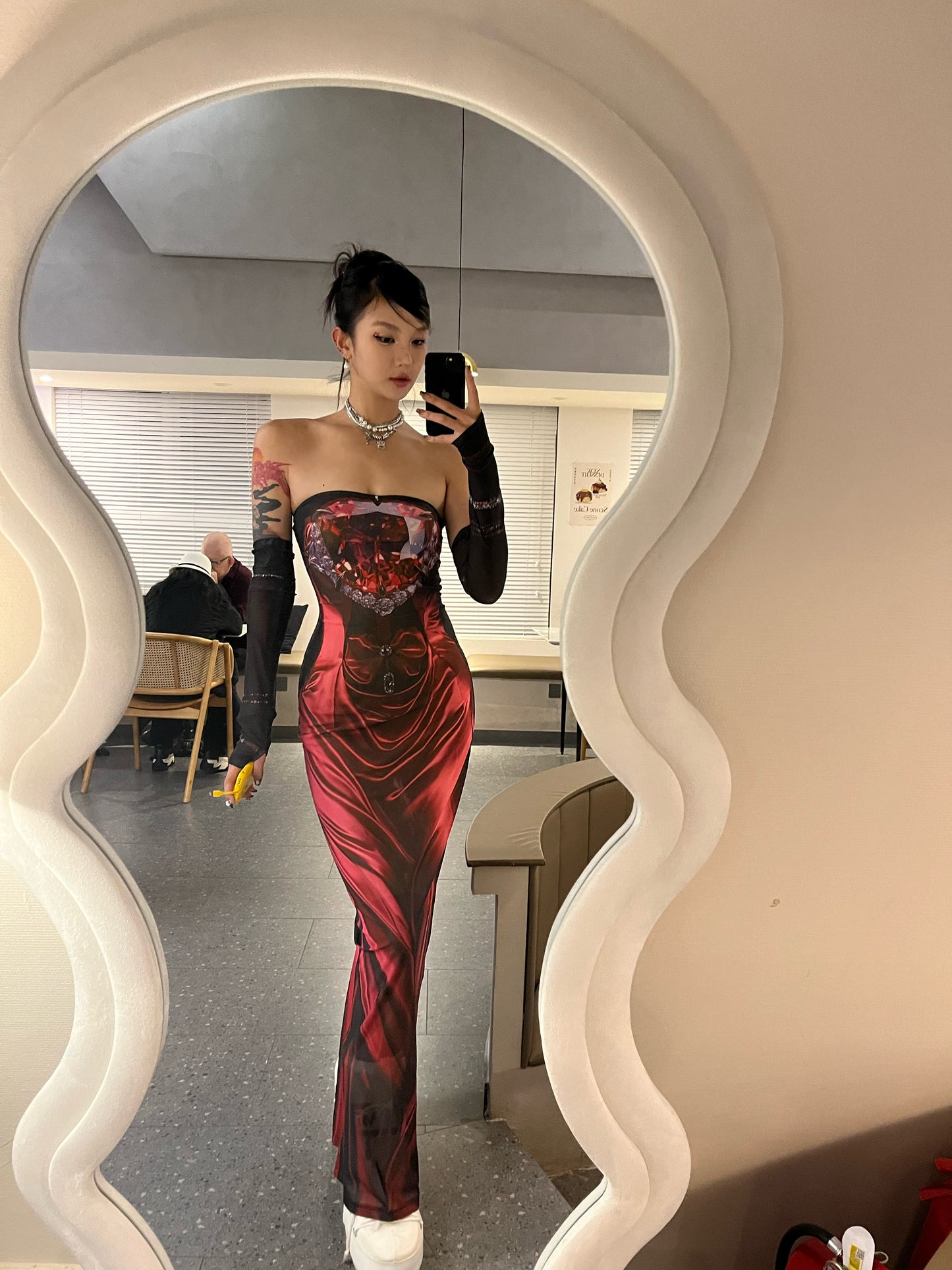 Red Diamond Dress