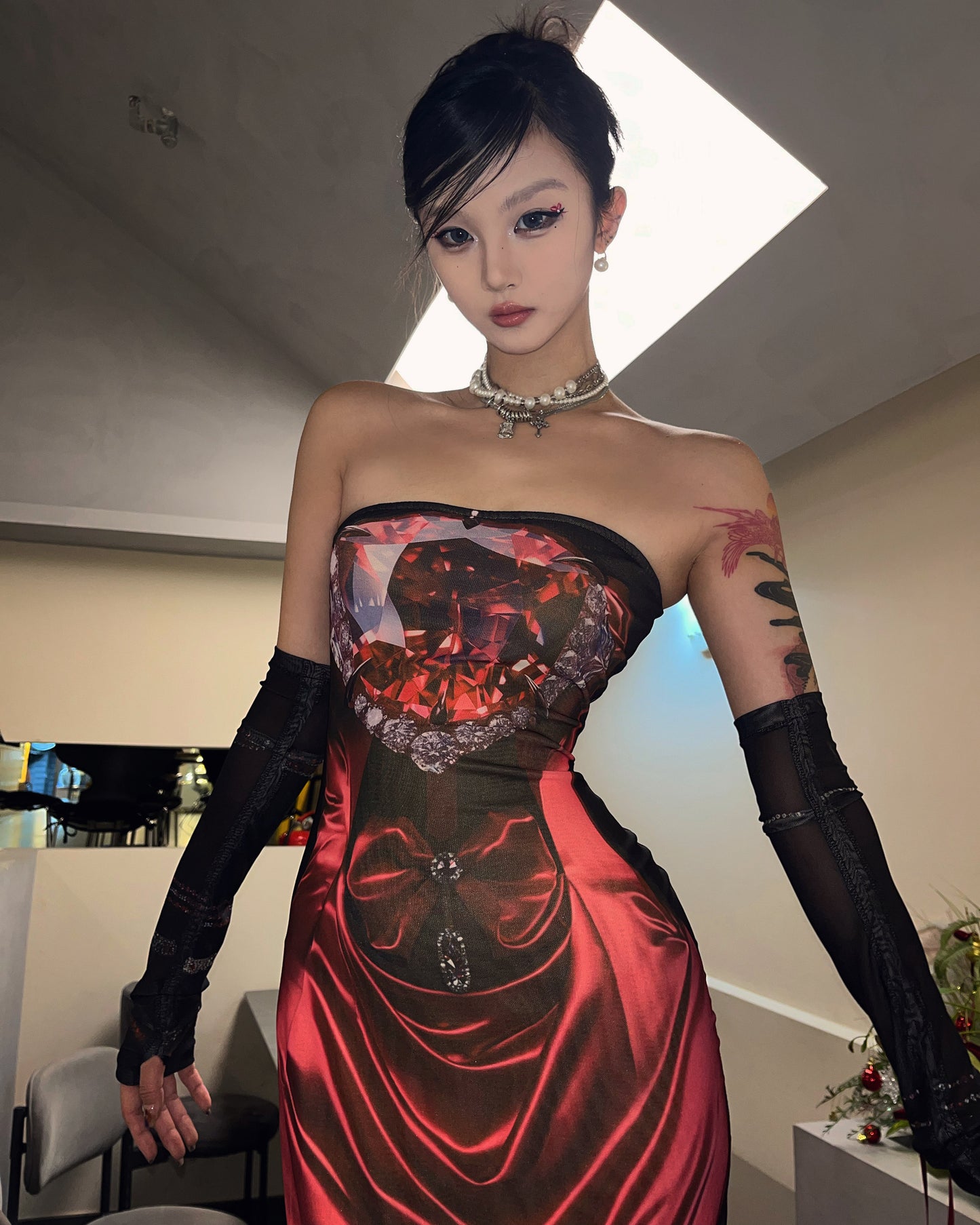 Red Diamond Dress