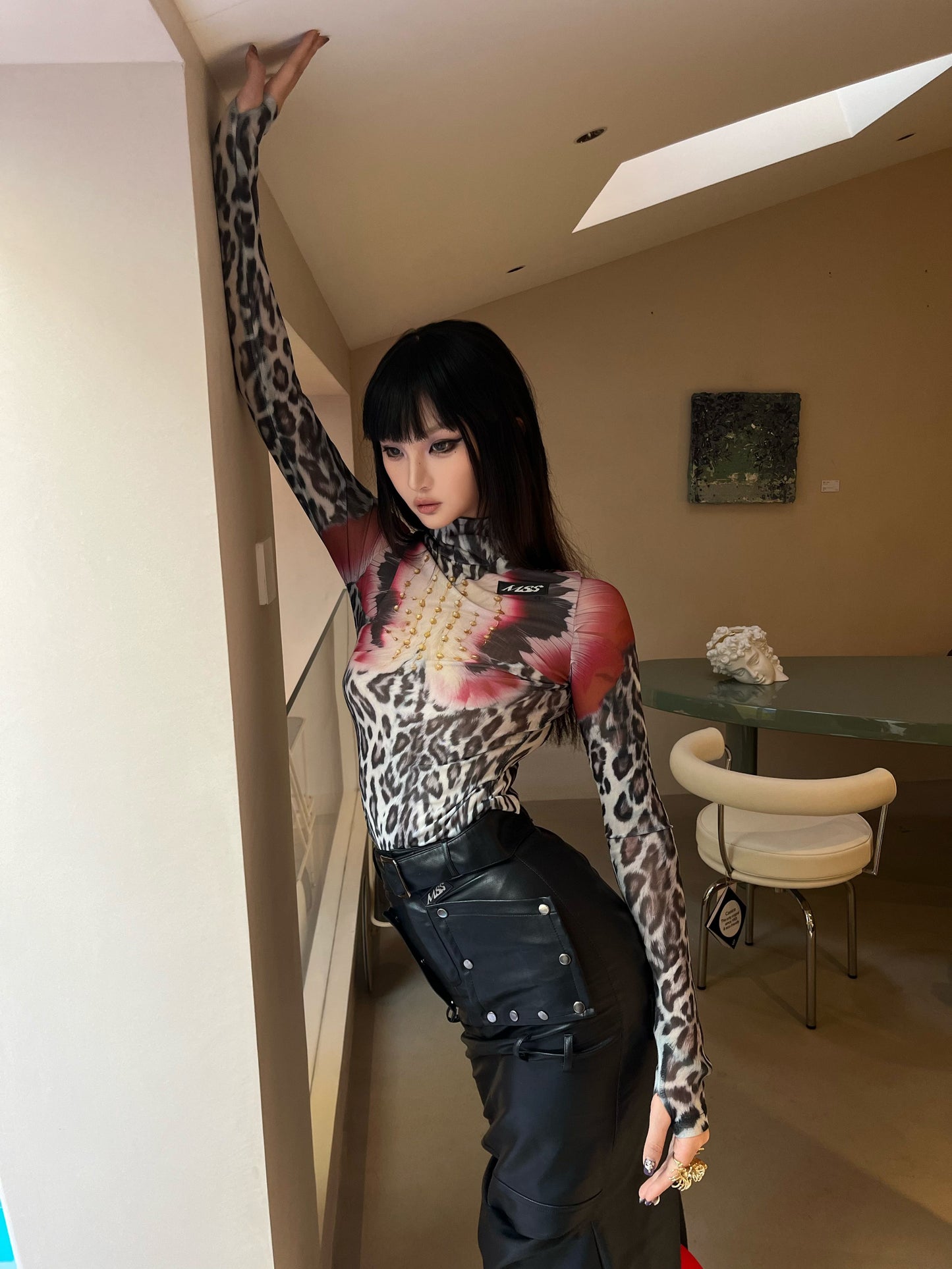 Leopard Butterfly Dress