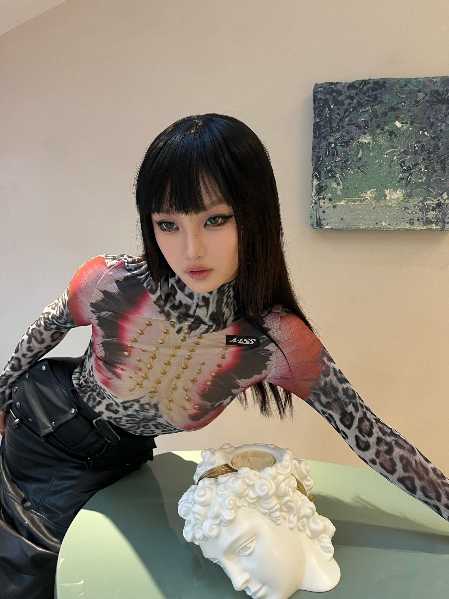 Leopard Butterfly Dress