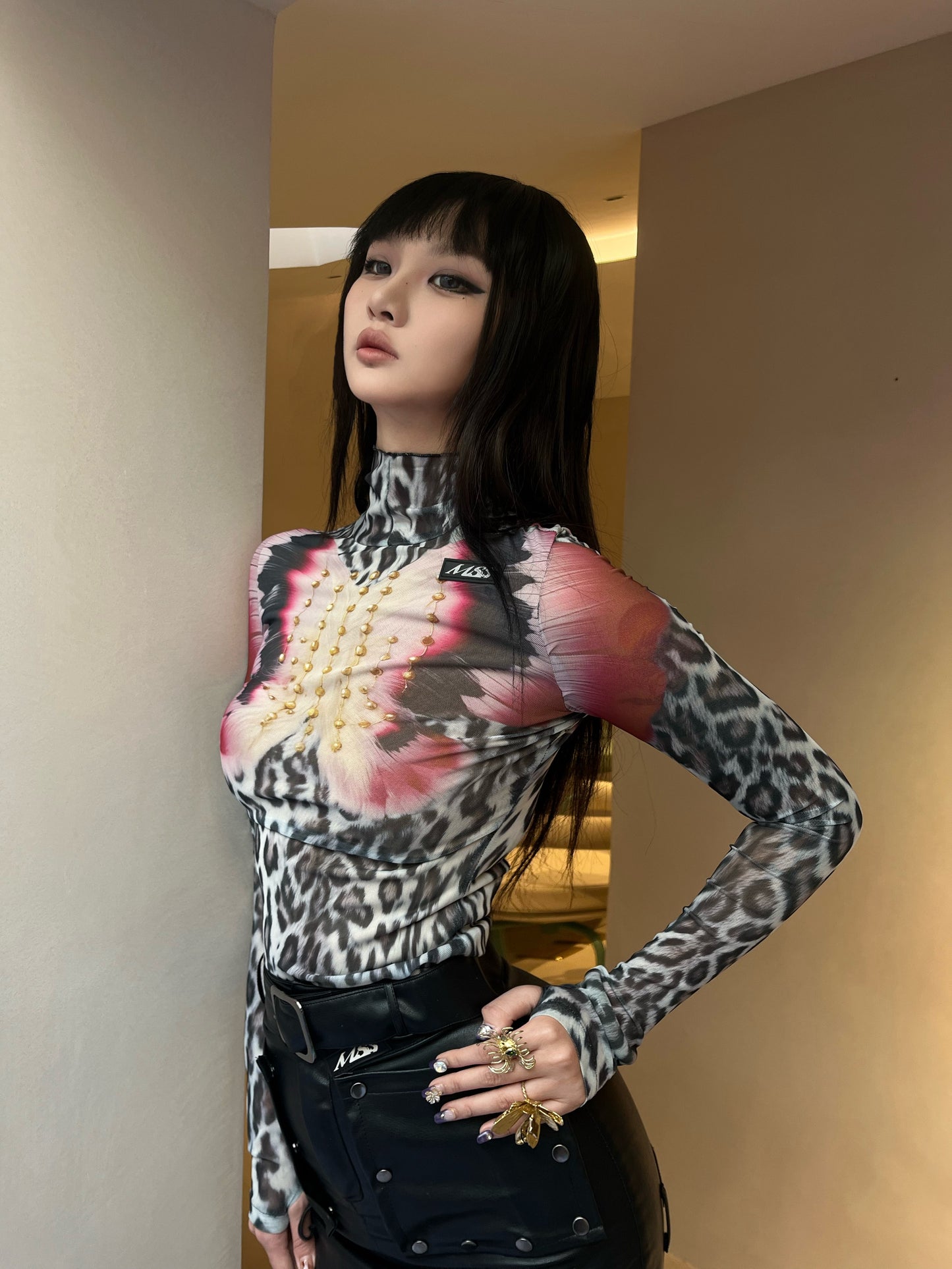Leopard Butterfly Dress